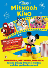Filmplakat Disney Channel Mitmachkino 2-24