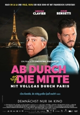 Filmplakat Ab durch die Mitte - Mit Vollgas durch Paris - Kino Kaffee!