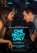 Filmplakat One Night Only - Vorpremiere!